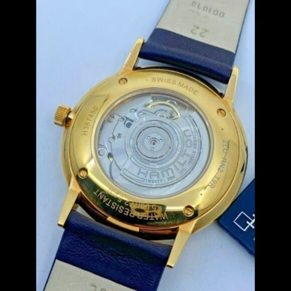 HAMILTON INTRA-MATIC 42mm Automatic Brown Dial Leather Men's Watch H38745501 - Picture 6 of 7